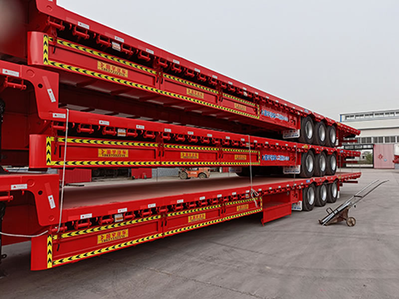 低平板掛車，高效搬運解決方案！
