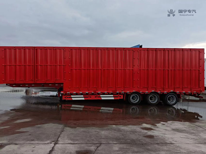 廂式半掛車,促進物流業發展!